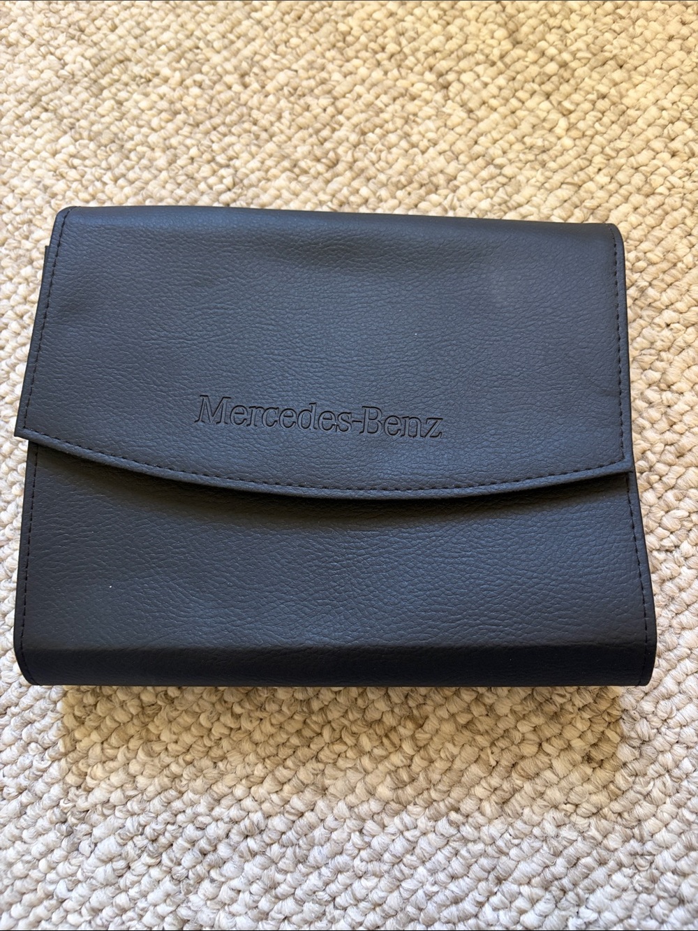 Mercedes-Benz CLA250 Owners Manual Black Leather Document Pouch